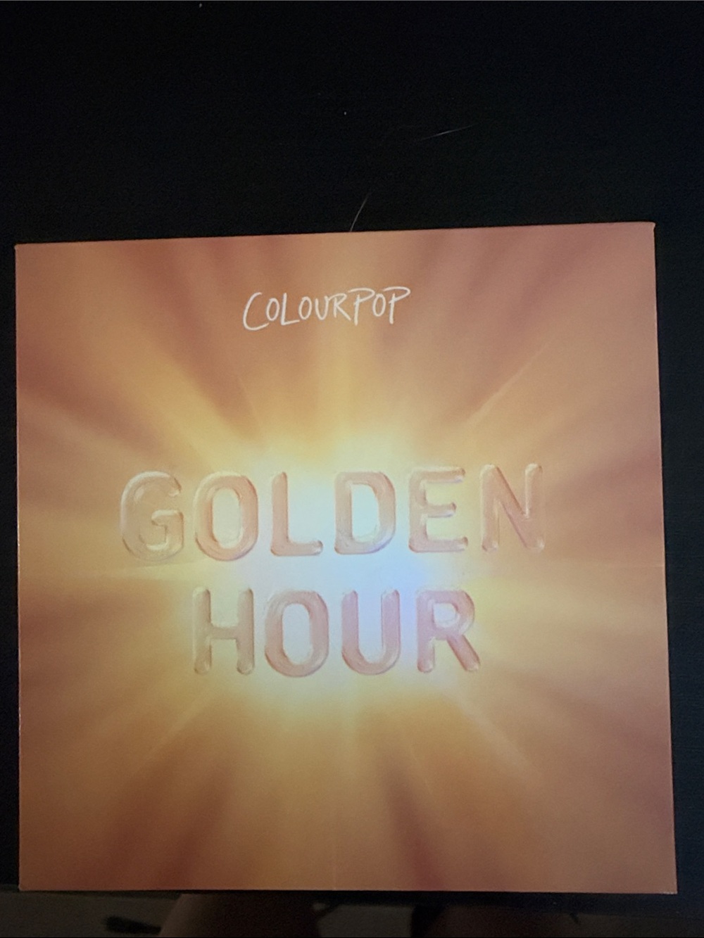 ColourPop Golden Hour Palette - Gold and Orange Tones